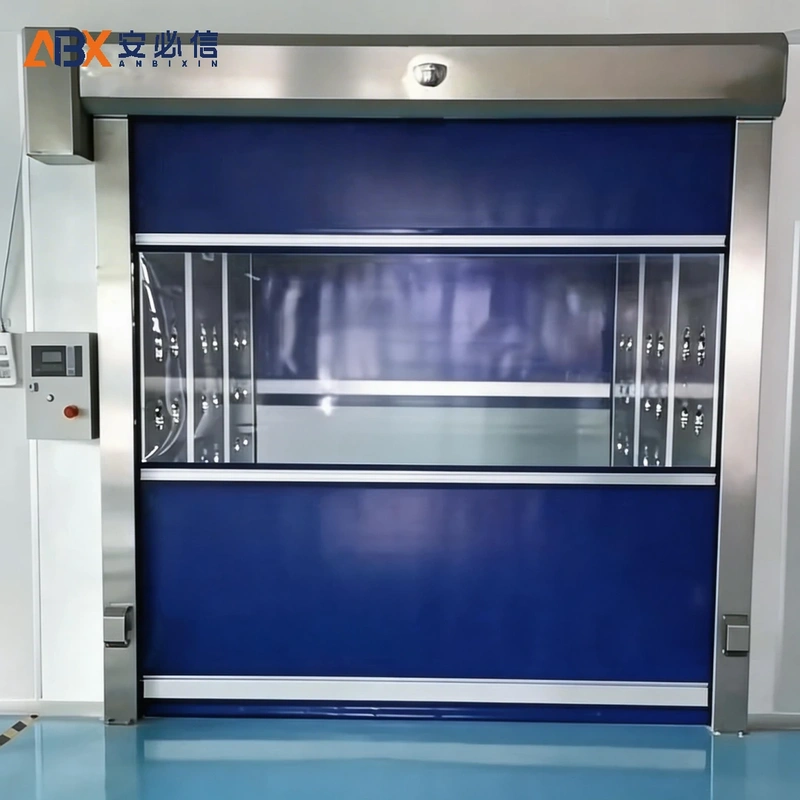 固原PVC快速门
